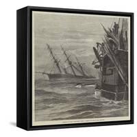 Sinking of HMS Vanguard-null-Framed Stretched Canvas