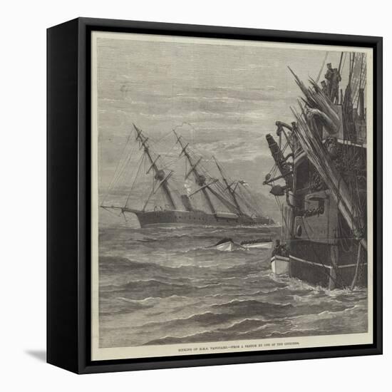 Sinking of HMS Vanguard-null-Framed Stretched Canvas