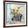 Sinking of Russian Battleship Petropavlosk (April 1904)-null-Framed Giclee Print