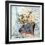 Sinking of Russian Battleship Petropavlosk (April 1904)-null-Framed Giclee Print