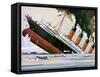 Sinking of the Lusitania-John S. Smith-Framed Stretched Canvas