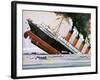 Sinking of the Lusitania-John S. Smith-Framed Giclee Print