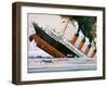 Sinking of the Lusitania-John S. Smith-Framed Giclee Print