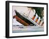 Sinking of the Lusitania-John S. Smith-Framed Giclee Print