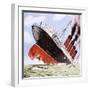 Sinking of the Lusitania-John Keay-Framed Giclee Print