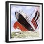 Sinking of the Lusitania-John Keay-Framed Giclee Print