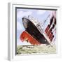 Sinking of the Lusitania-John Keay-Framed Premium Giclee Print