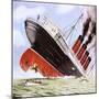 Sinking of the Lusitania-John Keay-Mounted Premium Giclee Print