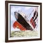 Sinking of the Lusitania-John Keay-Framed Giclee Print