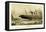 Sinking of the Steamship Oregon of the Cunard Line, Pub. C.1886-null-Framed Stretched Canvas