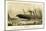 Sinking of the Steamship Oregon of the Cunard Line, Pub. C.1886-null-Mounted Giclee Print