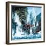 Sinking of the Tirpitz-Mike Tregenza-Framed Giclee Print