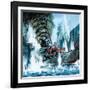 Sinking of the Tirpitz-Mike Tregenza-Framed Giclee Print