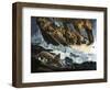 Sinking of the Titanic in the North Atlantic, 1912. Colour Engraving of the 20Th Century.-null-Framed Giclee Print