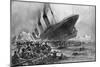 Sinking of the Titanic-Willy Stoewer-Mounted Giclee Print