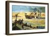 Sinking of the Vasa-Andrew Howat-Framed Giclee Print