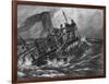 Sinking Ship-Willy Stower-Framed Art Print