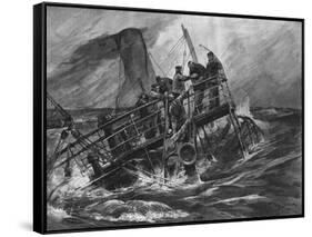Sinking Ship-Willy Stower-Framed Stretched Canvas
