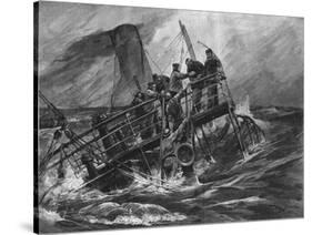 Sinking Ship-Willy Stower-Stretched Canvas