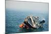 Sinking Tanker-null-Mounted Photographic Print