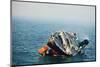 Sinking Tanker-null-Mounted Photographic Print