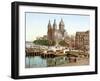 Sint-Nicolaasbasiliek, Amsterdam, Pub. C.1900-null-Framed Giclee Print