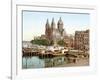 Sint-Nicolaasbasiliek, Amsterdam, Pub. C.1900-null-Framed Giclee Print