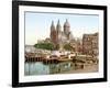 Sint-Nicolaasbasiliek, Amsterdam, Pub. C.1900-null-Framed Giclee Print