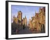 Sint Niklaaskerk and Sint Baafs Kathedraal Ghent, East Flanders, Belgium-Alan Copson-Framed Photographic Print