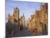 Sint Niklaaskerk and Sint Baafs Kathedraal Ghent, East Flanders, Belgium-Alan Copson-Mounted Photographic Print