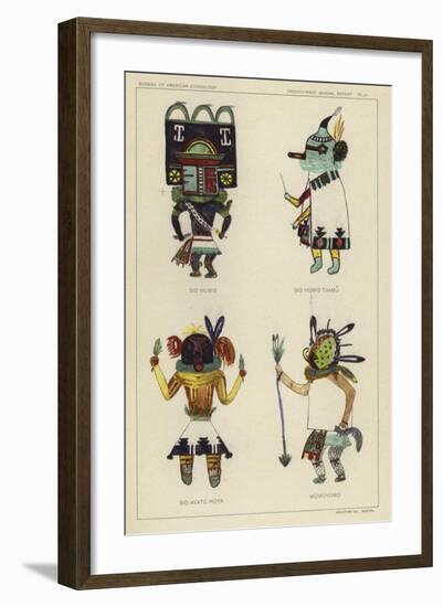 Sio Humis, Sio Humis Taamu, Sio Avatc Hoya, Wuwuyomo-null-Framed Giclee Print