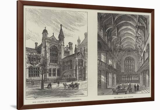 Sion College-Frank Watkins-Framed Giclee Print