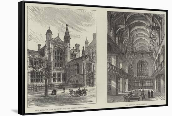 Sion College-Frank Watkins-Framed Stretched Canvas