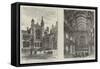 Sion College-Frank Watkins-Framed Stretched Canvas