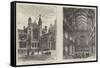 Sion College-Frank Watkins-Framed Stretched Canvas