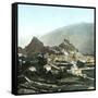 Sion (Switzerland), Panorama of the City-Leon, Levy et Fils-Framed Stretched Canvas