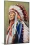 Siouan Indian in Ceremonial Dress-null-Mounted Giclee Print