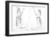 Sioux Ball Players, 1841-Myers and Co-Framed Giclee Print