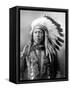 Sioux Brave, C1900-John Alvin Anderson-Framed Stretched Canvas