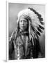 Sioux Brave, C1900-John Alvin Anderson-Framed Photographic Print