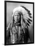 Sioux Brave, C1900-John Alvin Anderson-Framed Photographic Print