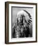 Sioux Brave, C1900-John Alvin Anderson-Framed Photographic Print