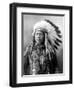 Sioux Brave, C1900-John Alvin Anderson-Framed Photographic Print