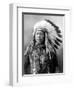 Sioux Brave, C1900-John Alvin Anderson-Framed Photographic Print
