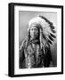 Sioux Brave, C1900-John Alvin Anderson-Framed Photographic Print