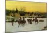 Sioux Camp at Wounded Knee, 1904-null-Mounted Giclee Print