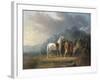 Sioux Camp-Alfred Jacob Miller-Framed Giclee Print