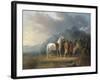 Sioux Camp-Alfred Jacob Miller-Framed Giclee Print