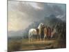 Sioux Camp-Alfred Jacob Miller-Mounted Giclee Print