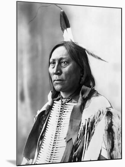 Sioux Chief, C1898-Adolph F^ Muhr-Mounted Photographic Print